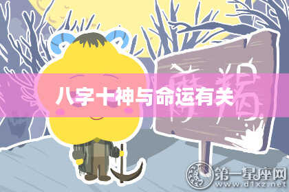 八字十神与命运有关