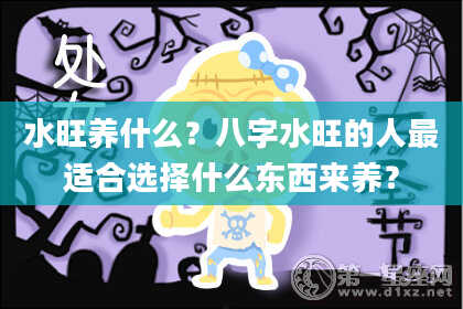 水旺养什么？八字水旺的人最适合选择什么东西来养？