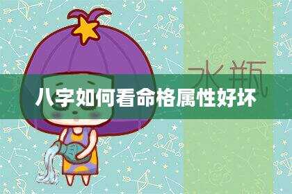 八字如何看命格属性好坏
