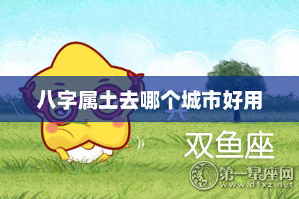 八字属土去哪个城市好用