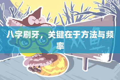 八字刷牙，关键在于方法与频率