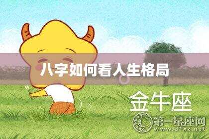 八字如何看人生格局