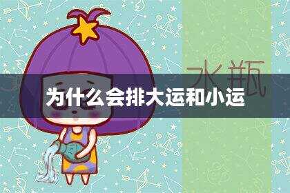 为什么会排大运和小运