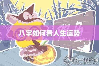八字如何看人生运势