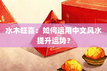水木旺喜：如何运用中文风水提升运势？