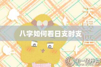 八字如何看日支时支