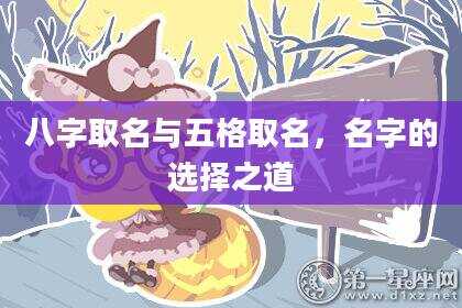 八字取名与五格取名，名字的选择之道
