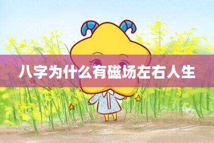 八字为什么有磁场左右人生